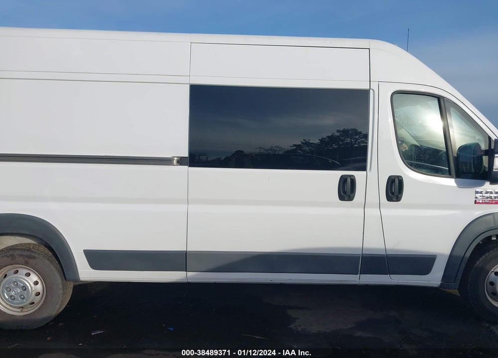 2017 RAM PROMASTER 2500 HIGH ROOF 159 WB VIN: 3C6TRVDG9HE527133