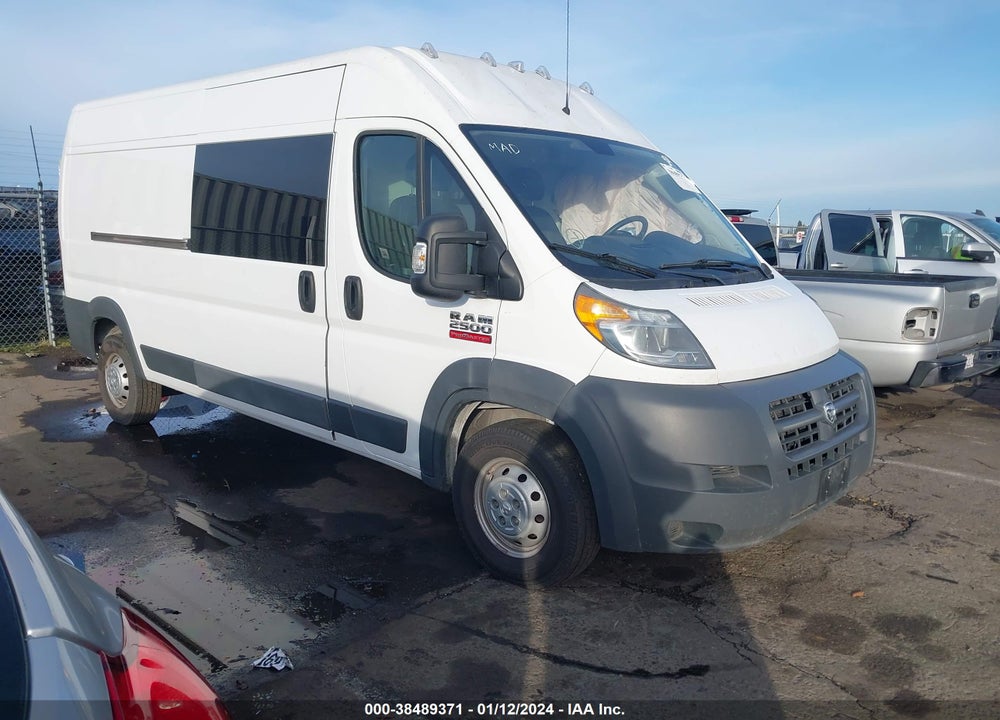 2017 RAM PROMASTER 2500 HIGH ROOF 159 WB VIN: 3C6TRVDG9HE527133
