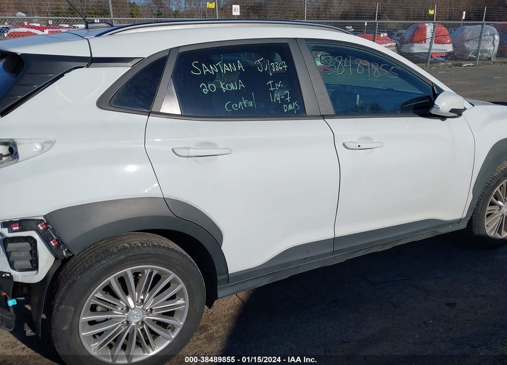 2020 HYUNDAI KONA SEL VIN: KM8K2CAA4LU555084