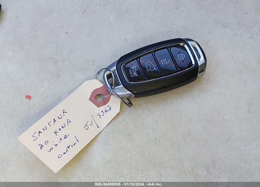2020 HYUNDAI KONA SEL VIN: KM8K2CAA4LU555084