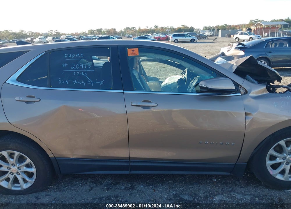 2018 CHEVROLET EQUINOX LT VIN: 2GNAXJEV3J6171240