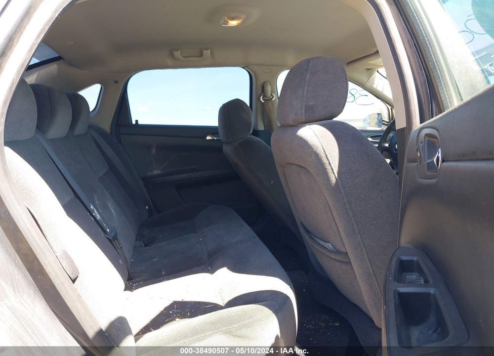 2008 CHEVROLET IMPALA LT VIN: 2G1WT58N789163320