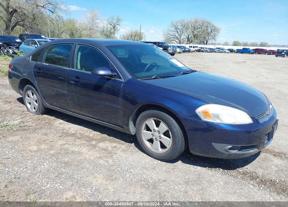 2008 CHEVROLET IMPALA LT VIN: 2G1WT58N789163320