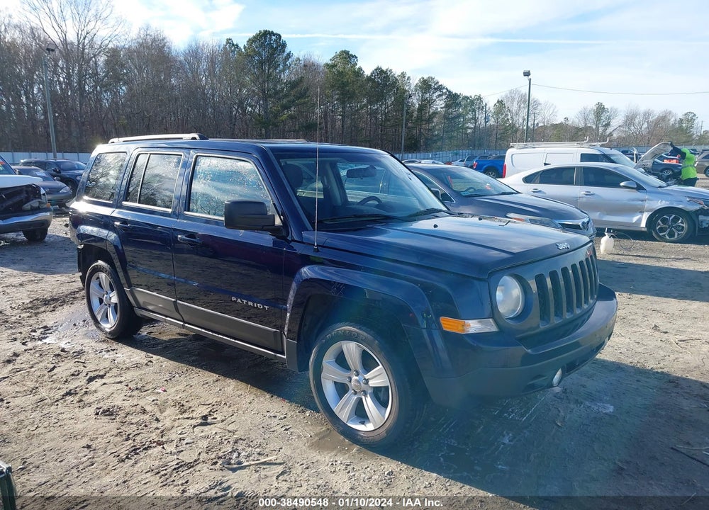 2014 JEEP PATRIOT LATITUDE VIN: 1C4NJPFA1ED553087