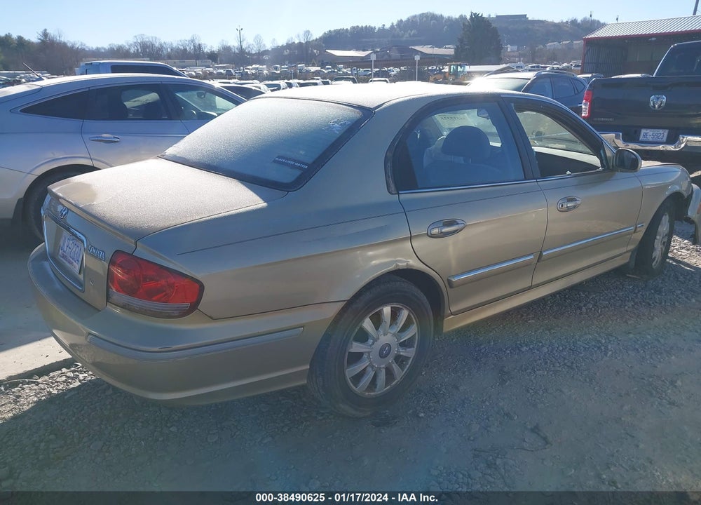 2004 HYUNDAI SONATA GLS/LX VIN: KMHWF35H04A975411