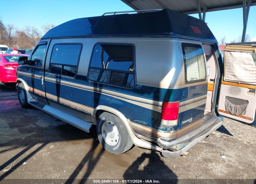 1995 ECONOLINE FORD  E150 VAN VIN: 1FDEE14H2SHB37910