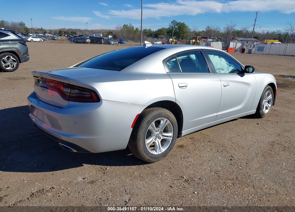 2023 DODGE CHARGER SXT VIN: 2C3CDXBG2PH564151