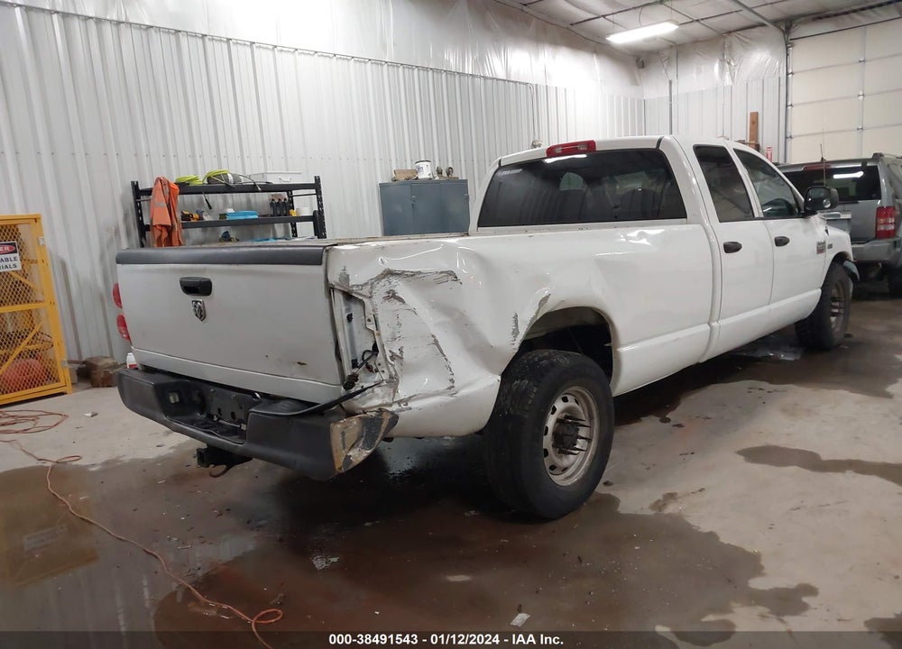 2009 DODGE RAM 2500 ST VIN: 3D7KR28T59G501988