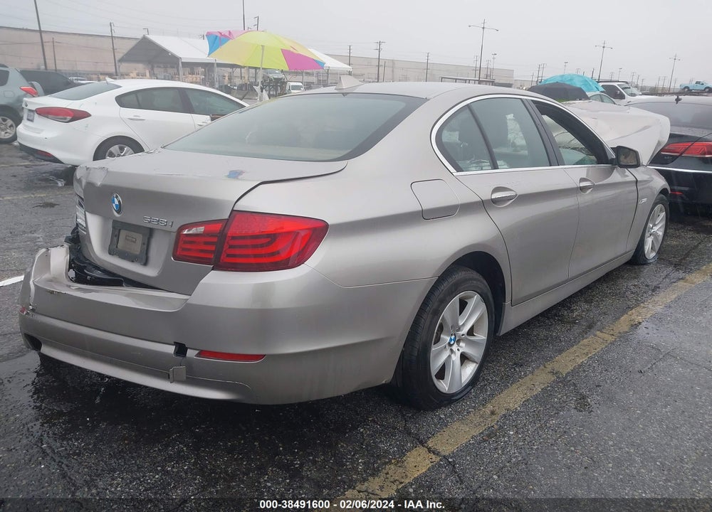 2013 BMW 528I VIN: WBAXG5C50DDY37910