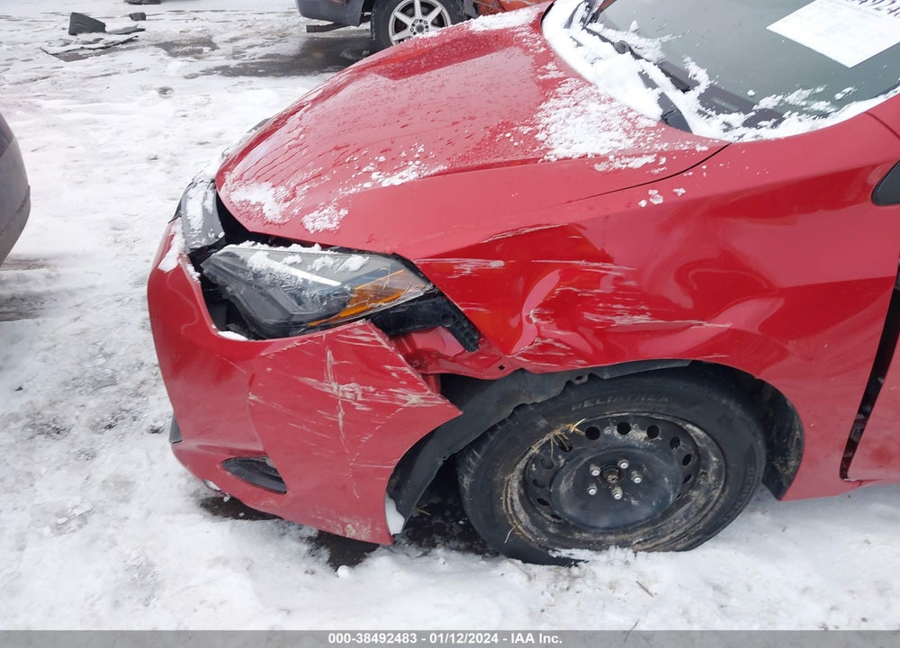 2019 TOYOTA COROLLA LE VIN: 2T1BURHE9KC162168