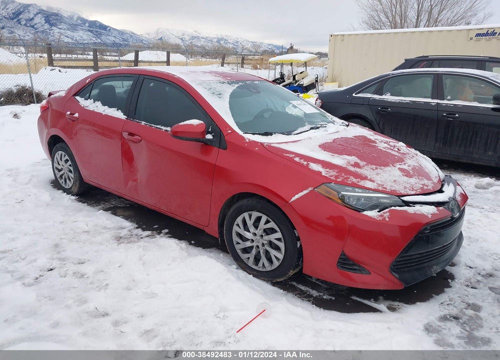 2019 TOYOTA COROLLA LE VIN: 2T1BURHE9KC162168