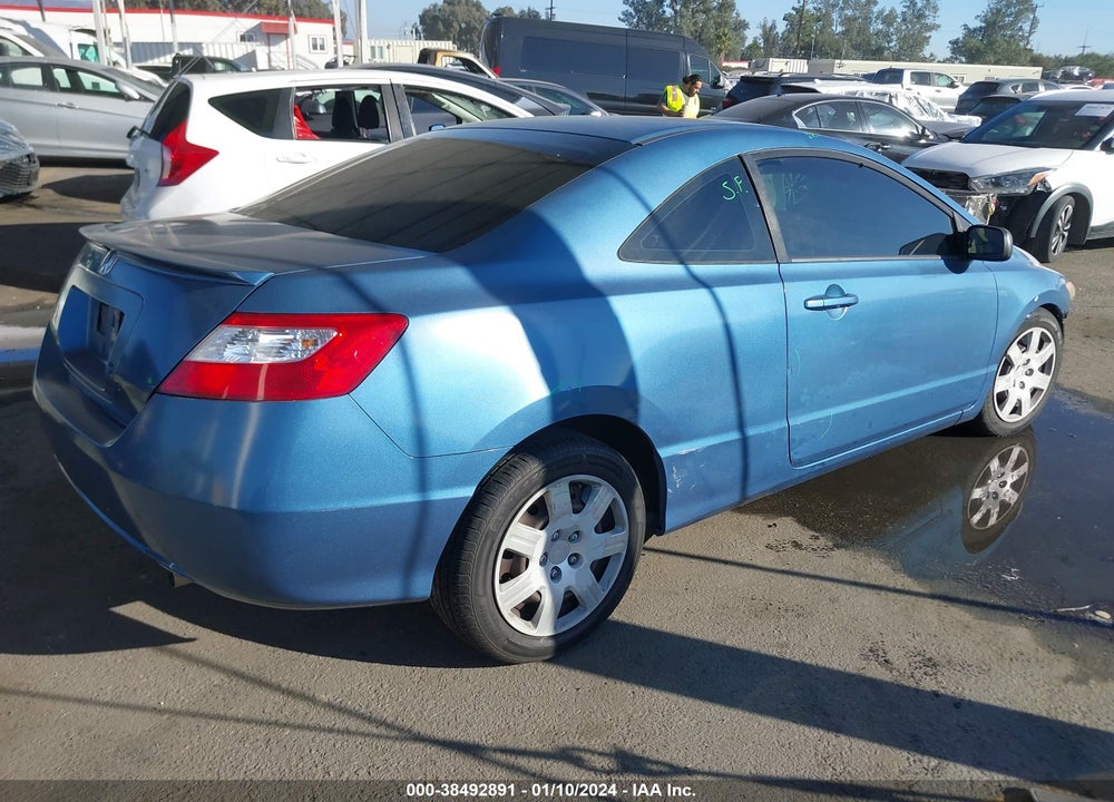 2007 HONDA CIVIC LX VIN: 2HGFG12627H563605