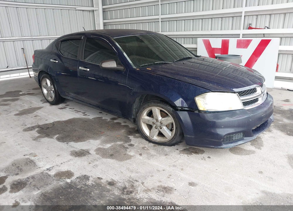 2014 DODGE AVENGER SE VIN: 1C3CDZAB3EN111145