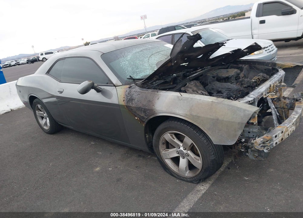 2012 DODGE CHALLENGER SXT VIN: 2C3CDYAG9CH128107