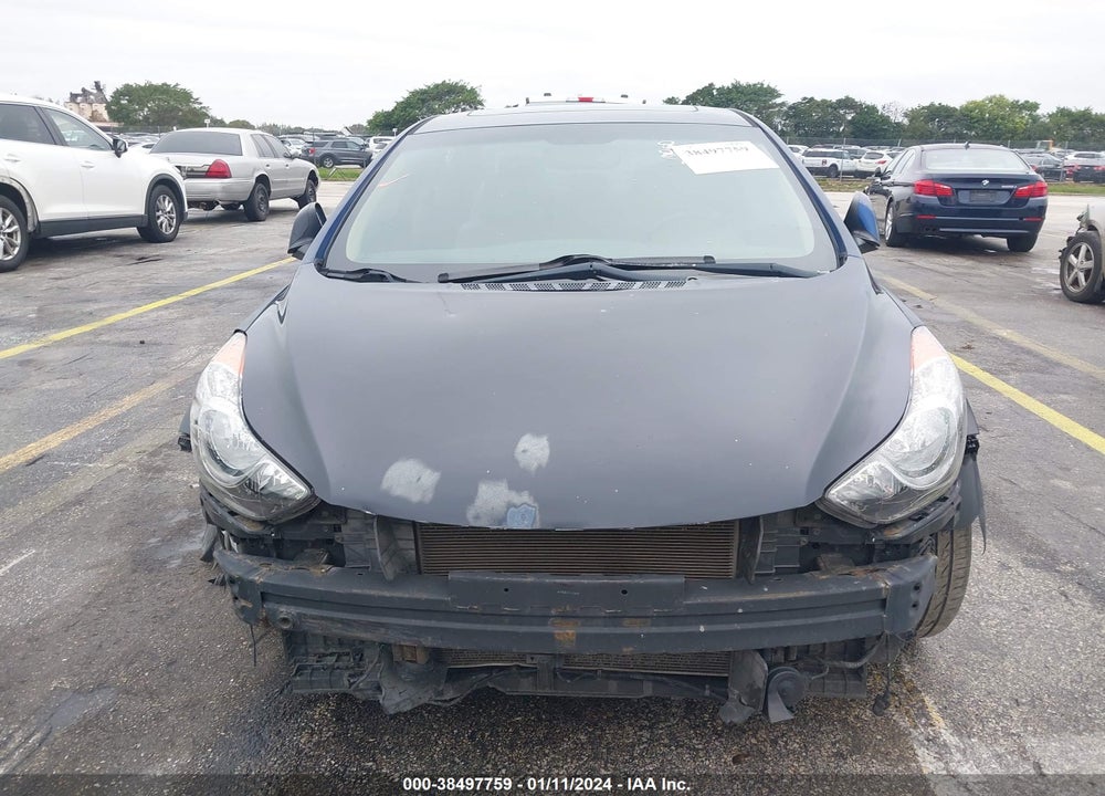 2013 HYUNDAI ELANTRA LIMITED (ULSAN PLANT) VIN: KMHDH4AE4DU747073