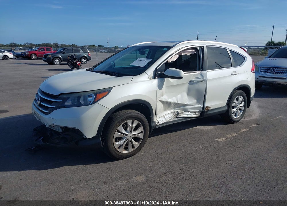 2014 HONDA CR-V EX-L VIN: 5J6RM4H74EL114023