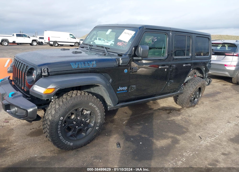 2023 JEEP WRANGLER 4XE 4X4 VIN: 1C4JJXN68PW629052