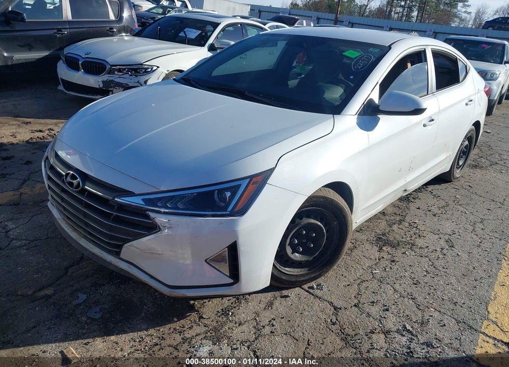 2019 HYUNDAI ELANTRA SE VIN: 5NPD74LF7KH470343