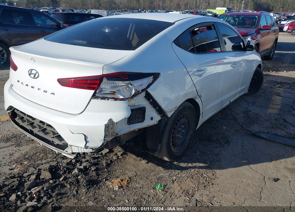 2019 HYUNDAI ELANTRA SE VIN: 5NPD74LF7KH470343