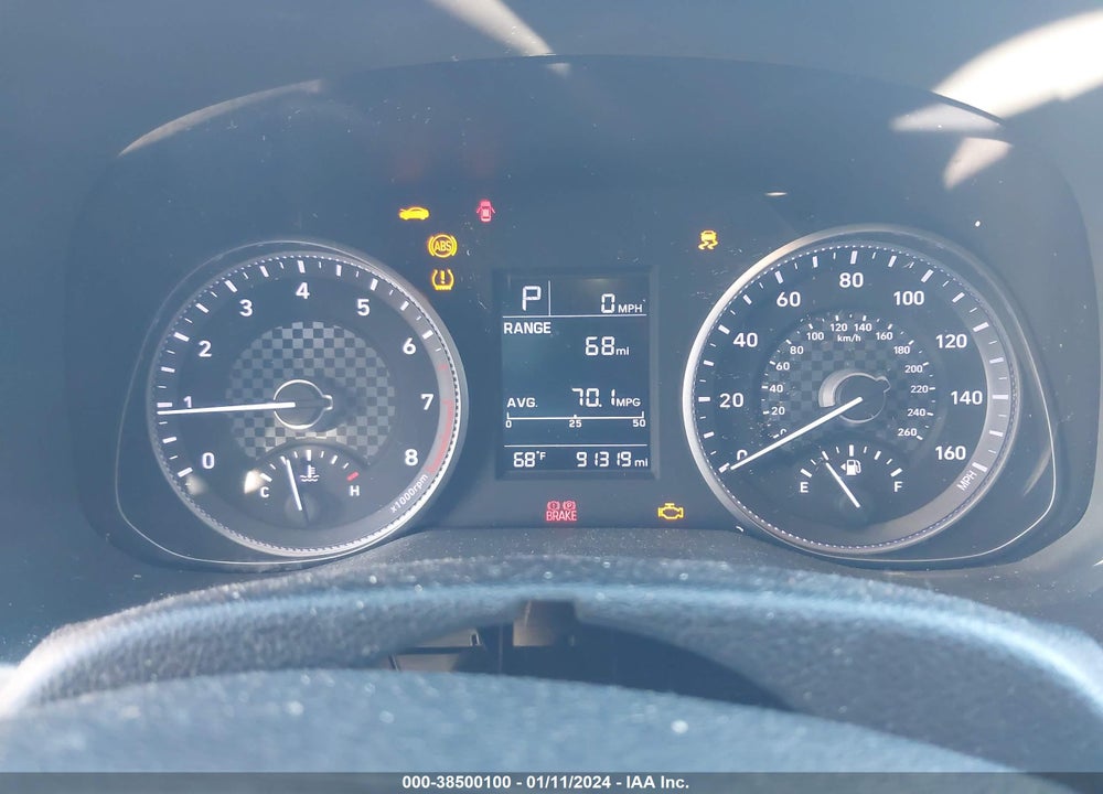 2019 HYUNDAI ELANTRA SE VIN: 5NPD74LF7KH470343