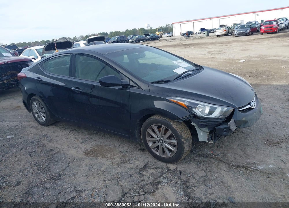 2014 HYUNDAI ELANTRA SE (ULSAN PLANT) VIN: KMHDH4AE2EU164776