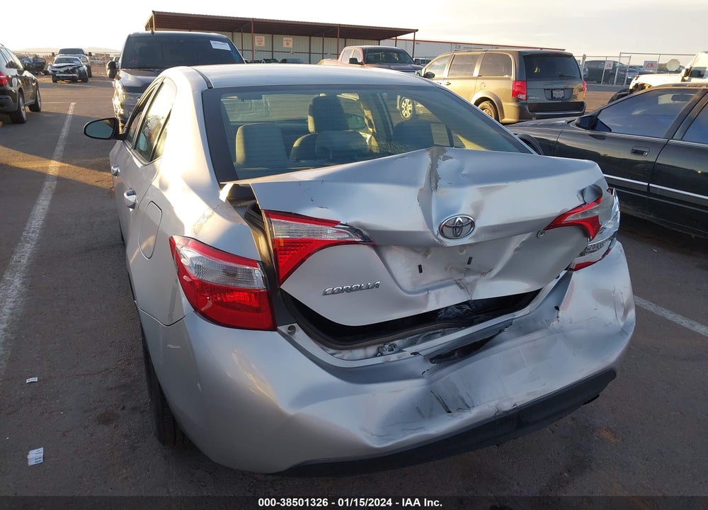 2014 TOYOTA COROLLA L VIN: 5YFBURHE1EP018635