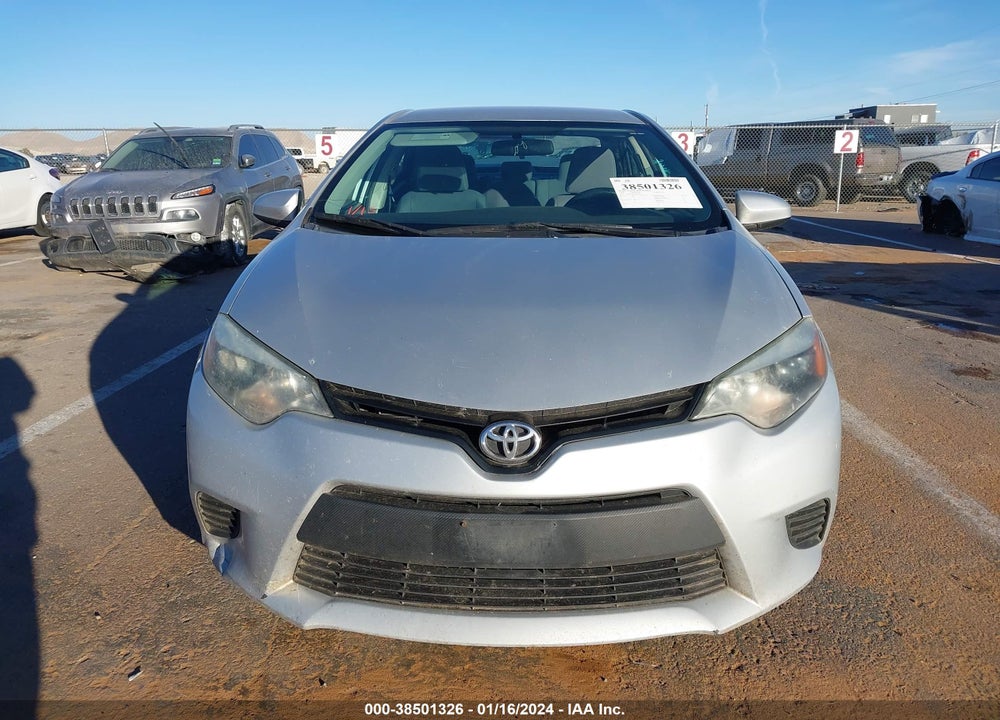 2014 TOYOTA COROLLA L VIN: 5YFBURHE1EP018635