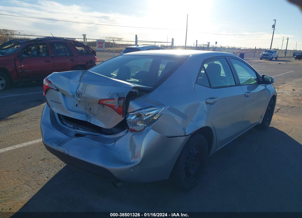 2014 TOYOTA COROLLA L VIN: 5YFBURHE1EP018635