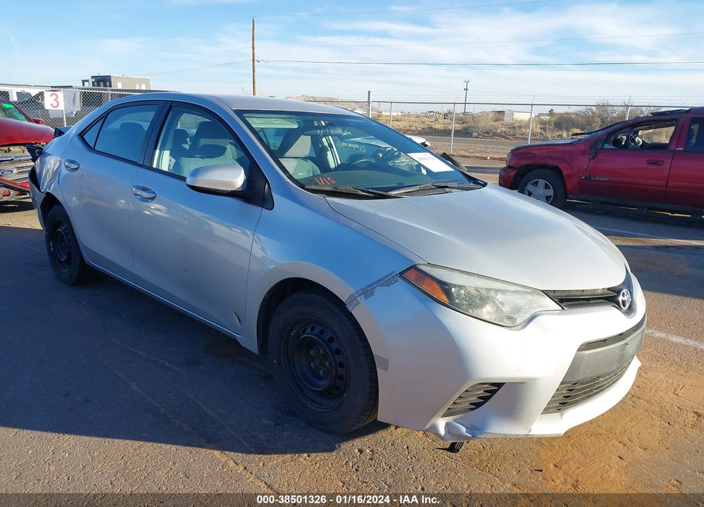 2014 TOYOTA COROLLA L VIN: 5YFBURHE1EP018635