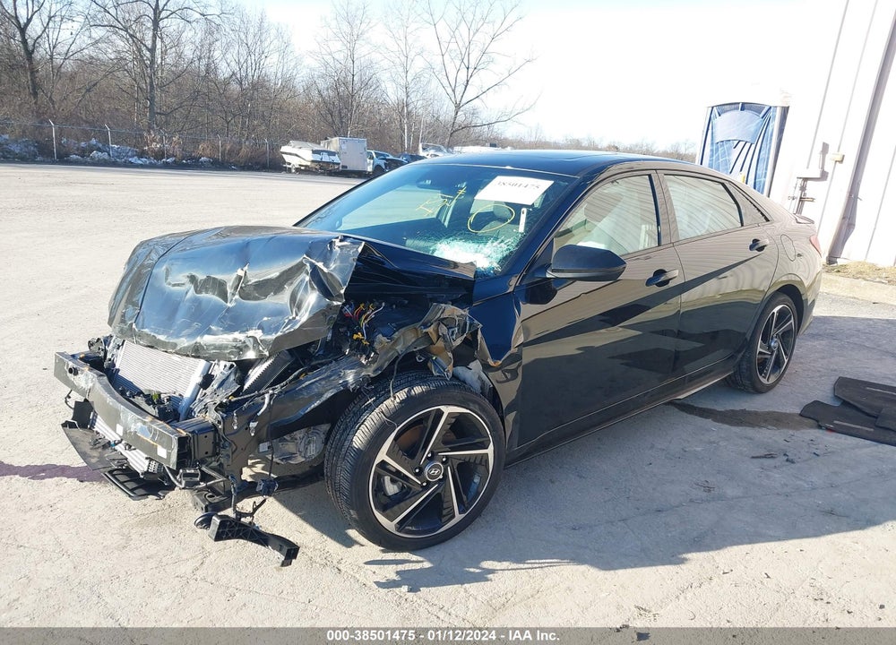 2023 HYUNDAI ELANTRA N LINE VIN: KMHLR4AF8PU594851
