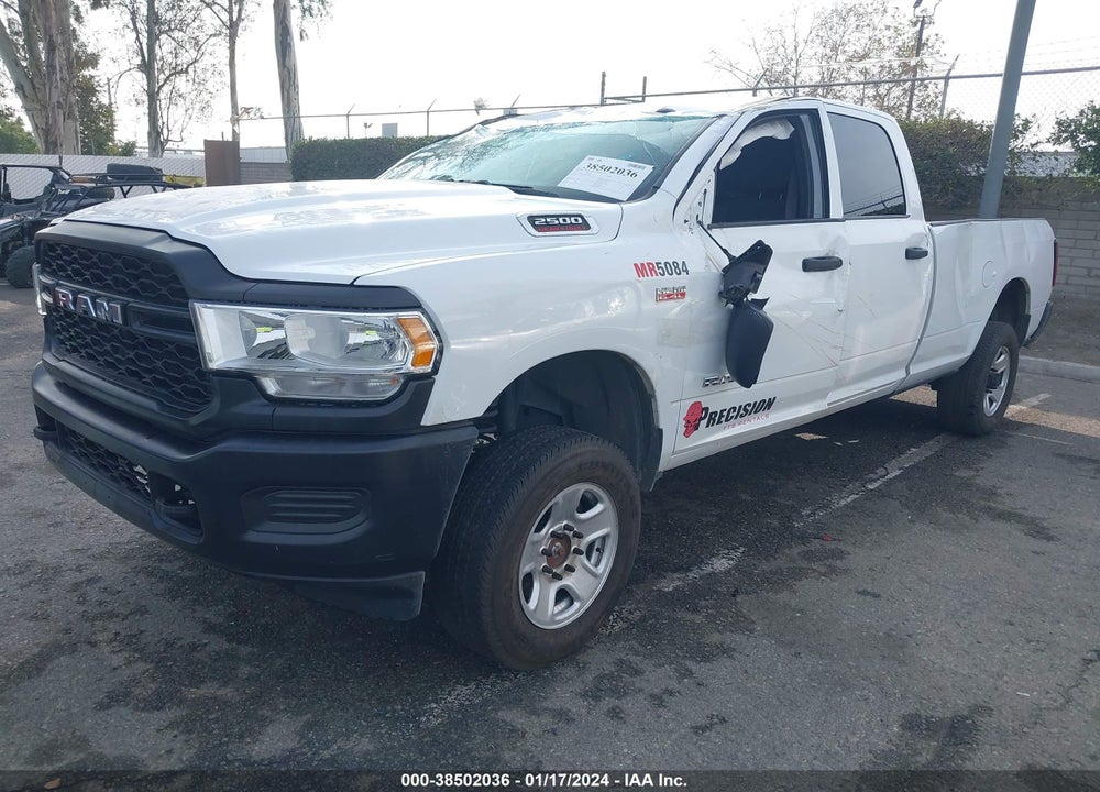 2022 RAM 2500 TRADESMAN 4X4 8' BOX VIN: 3C7WR5HJ0NG178264