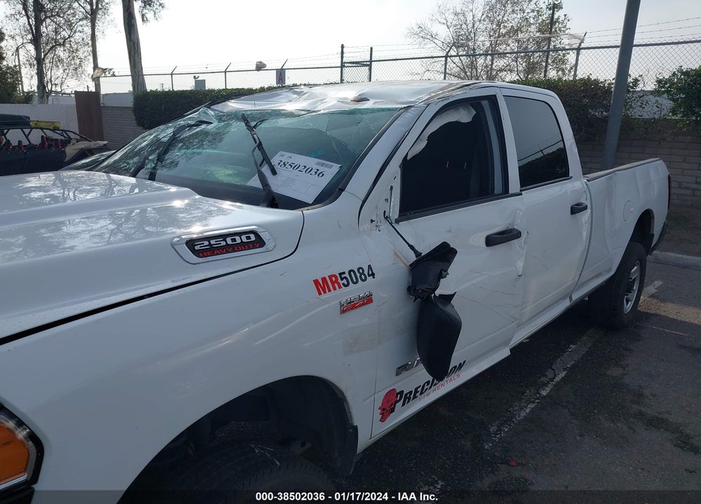 2022 RAM 2500 TRADESMAN 4X4 8' BOX VIN: 3C7WR5HJ0NG178264