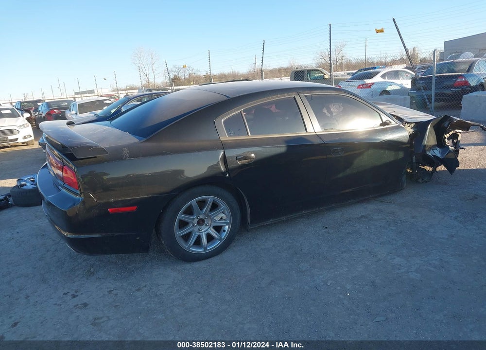 2012 DODGE CHARGER VIN: 2C3CDXBG7CH108575