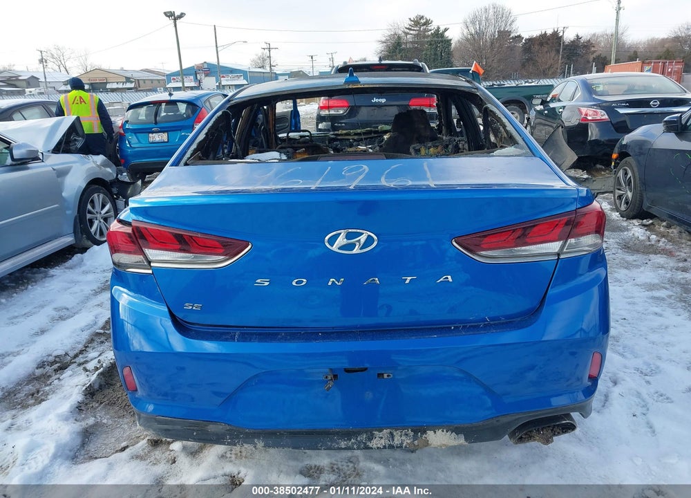 2018 HYUNDAI SONATA SE VIN: 5NPE24AF3JH604124
