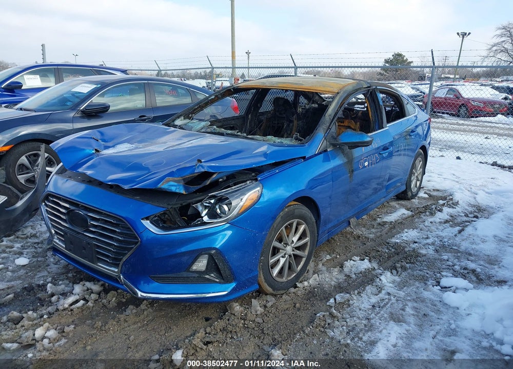 2018 HYUNDAI SONATA SE VIN: 5NPE24AF3JH604124
