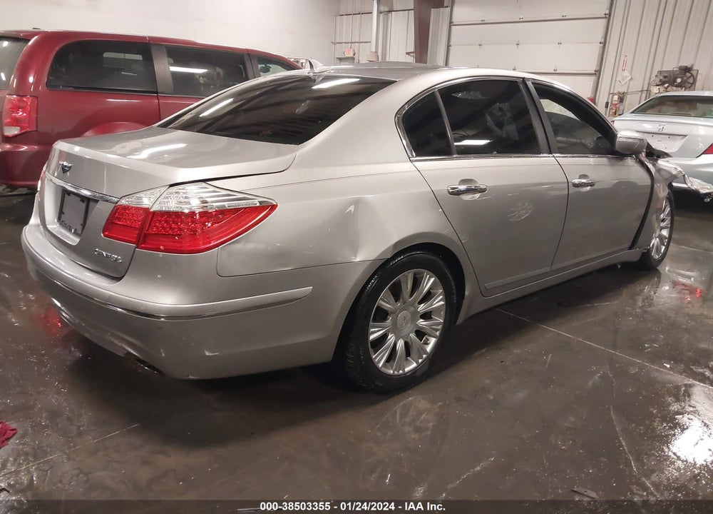 2010 HYUNDAI GENESIS 3.8 VIN: KMHGC4DE1AU089778