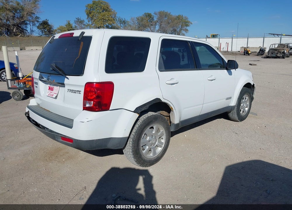 2008 MAZDA TRIBUTE I SPORT VIN: 4F2CZ02Z28KM07428