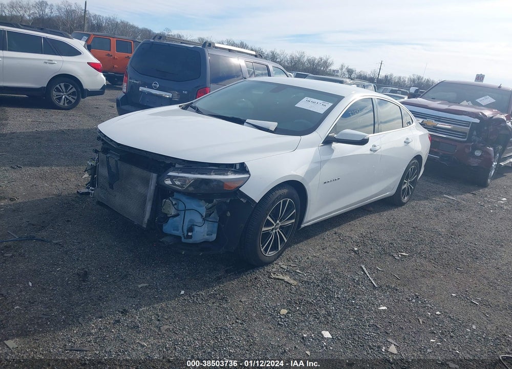 2016 CHEVROLET MALIBU VIN: 1G1ZE5STXGF293094