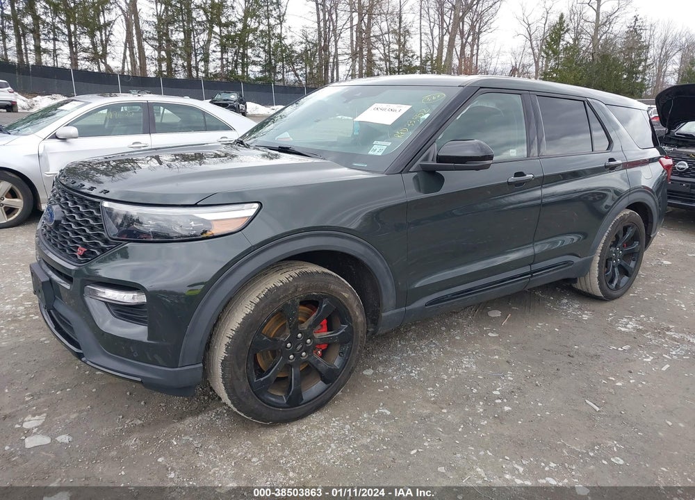 2022 FORD EXPLORER ST VIN: 1FM5K8GC1NGC31174