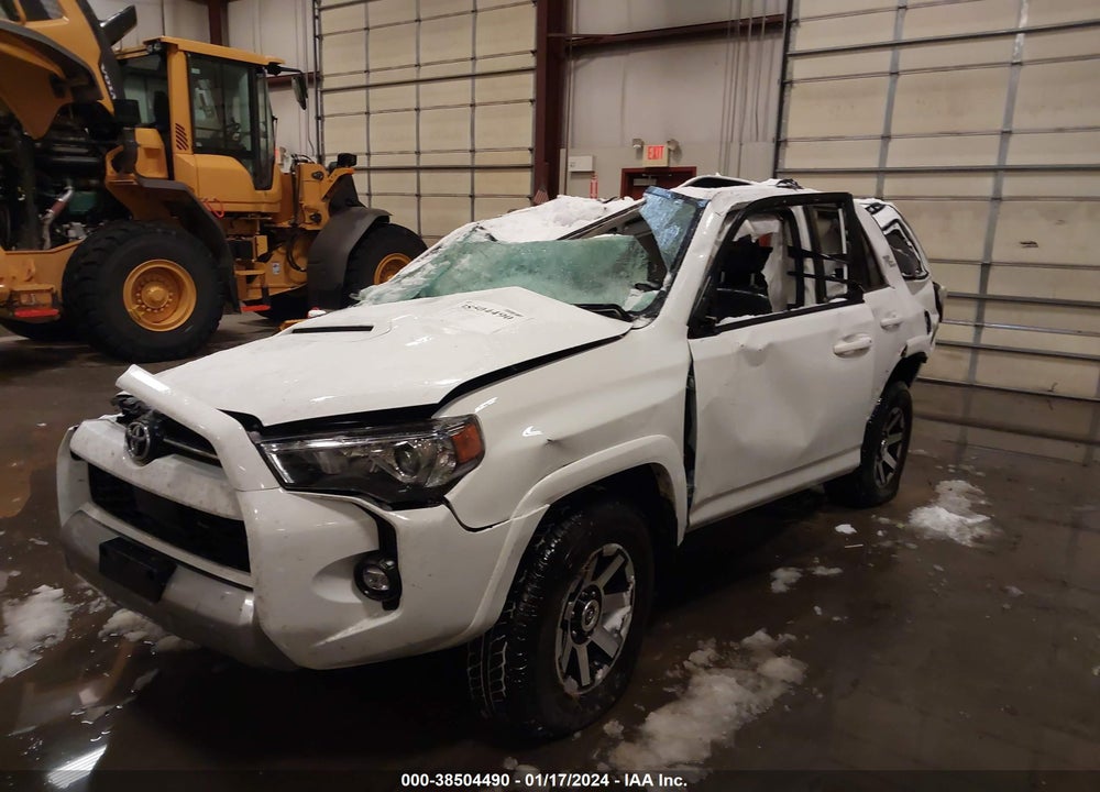 2022 TOYOTA 4RUNNER TRD OFF ROAD PREMIUM VIN: JTERU5JR1N6082875