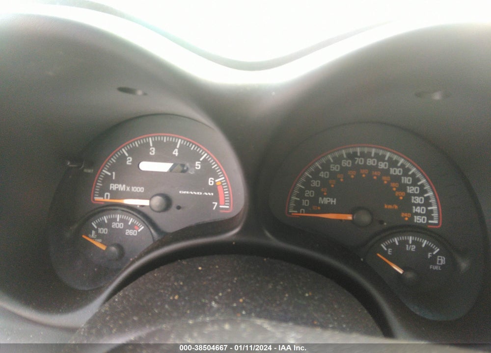 2001 PONTIAC GRAND AM GT VIN: 1G2NW12E31M535549