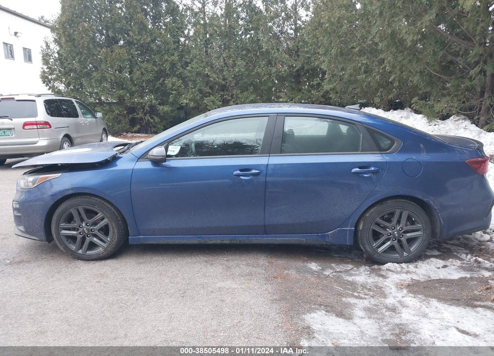 2021 KIA FORTE GT LINE VIN: 3KPF34AD8ME381216