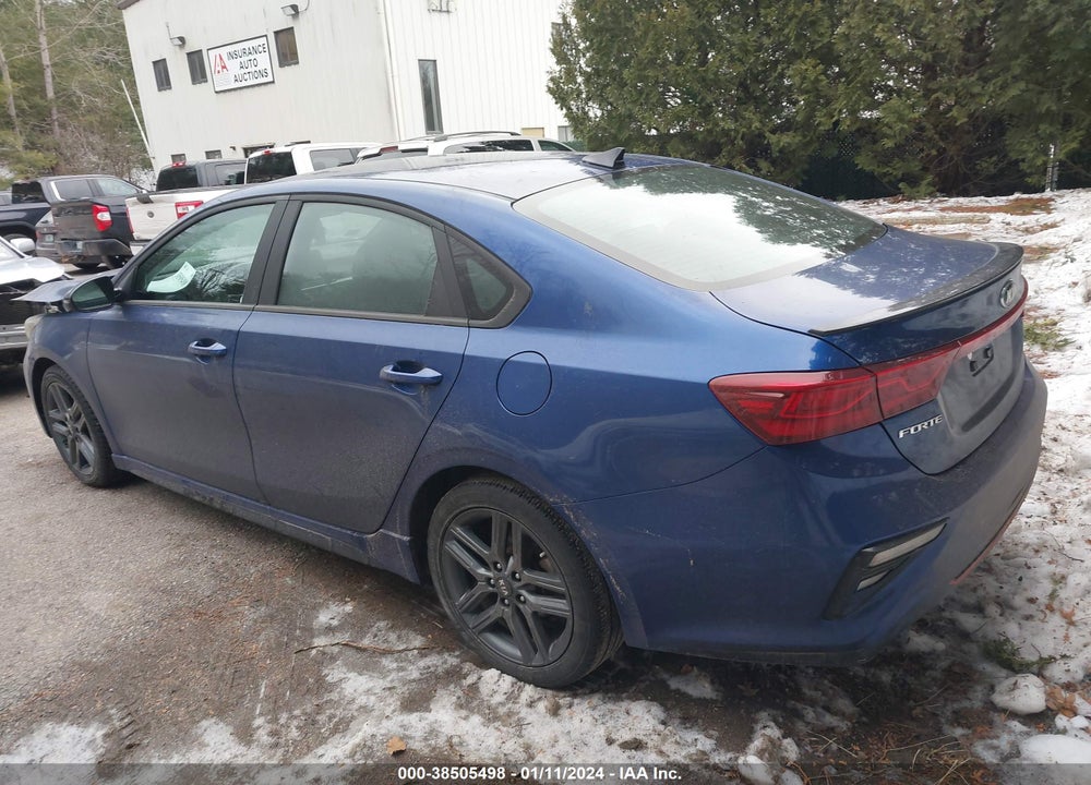 2021 KIA FORTE GT LINE VIN: 3KPF34AD8ME381216