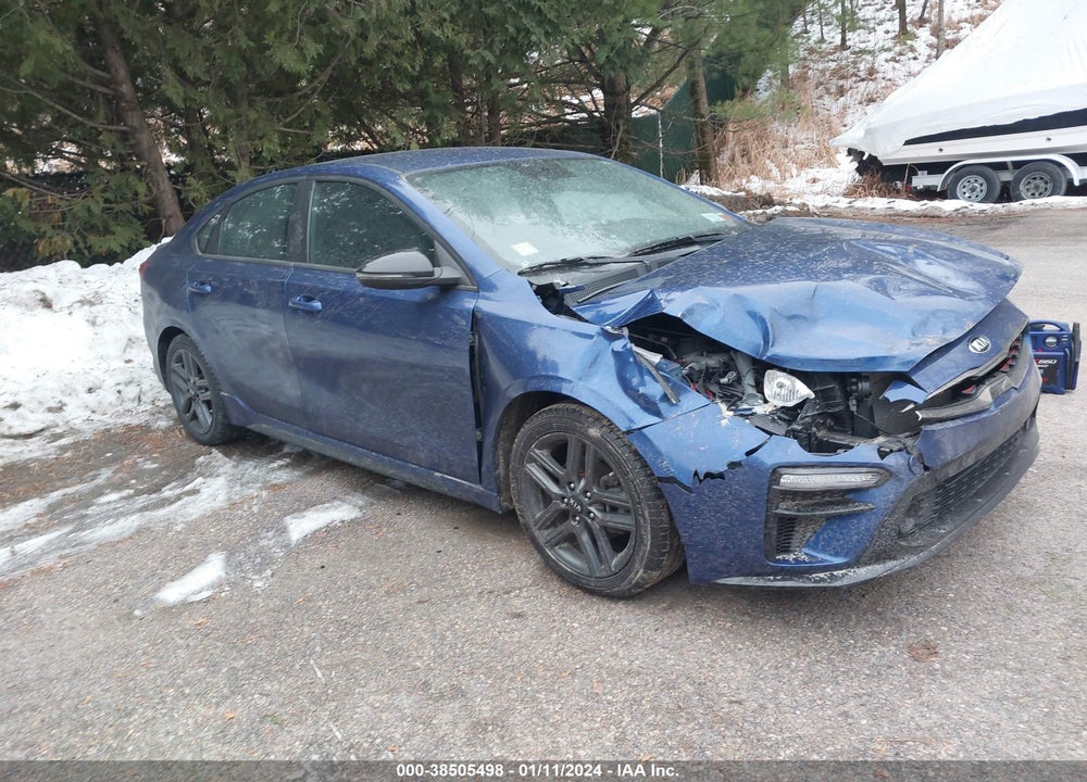 2021 KIA FORTE GT LINE VIN: 3KPF34AD8ME381216