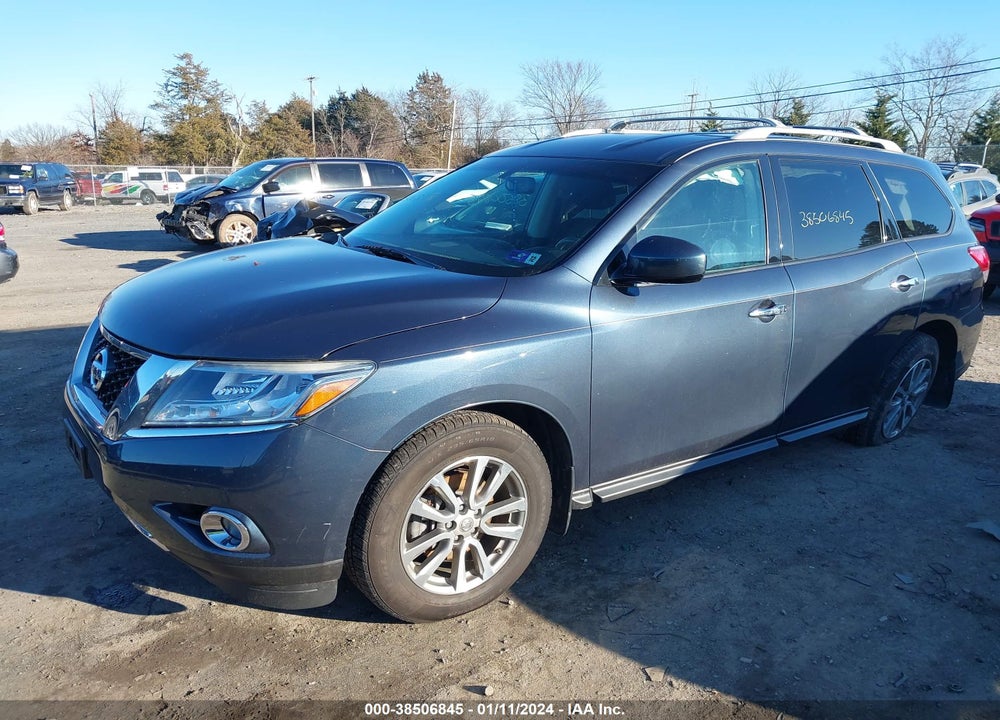 2016 NISSAN PATHFINDER SV VIN: 5N1AR2MMXGC642278