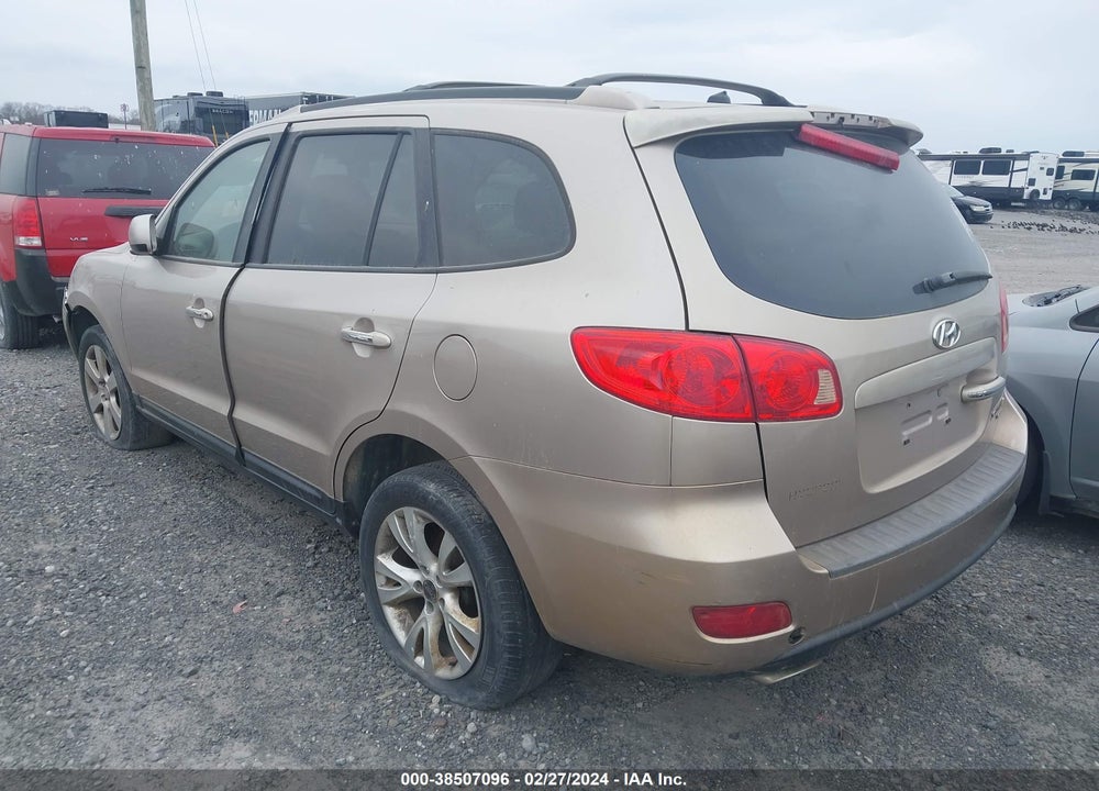 2007 HYUNDAI SANTA FE LIMITED/SE VIN: 5NMSH13E27H037799