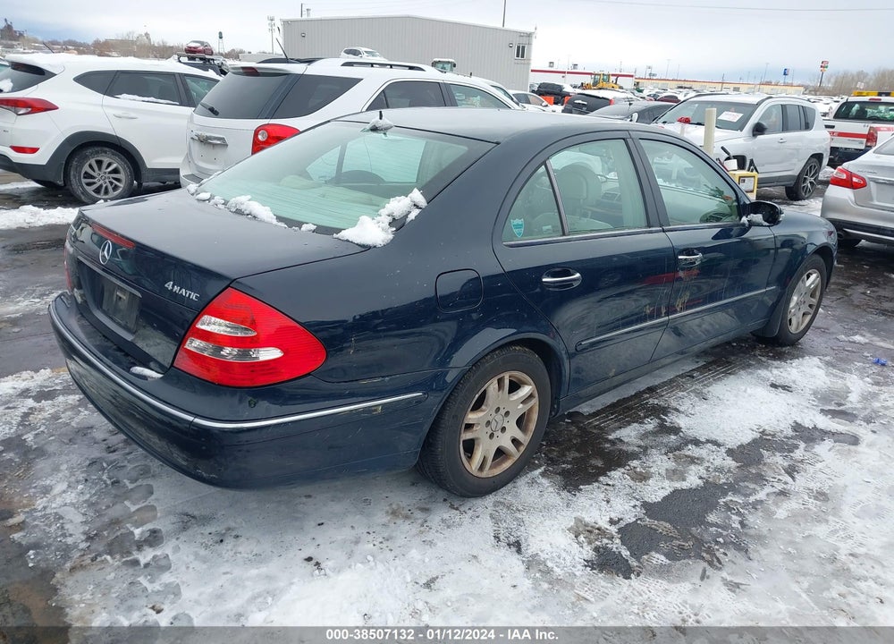 2005 MERCEDES-BENZ E 320 4MATIC VIN: WDBUF82J45X179399