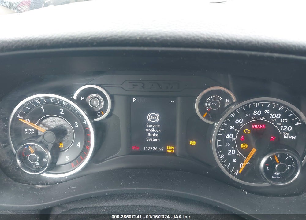 2019 RAM 2500 VIN: 3C6UR5CL6KG691163