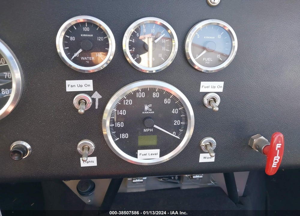 1965 SHELBY COBRA VIN: 000000KC8JSLC0620