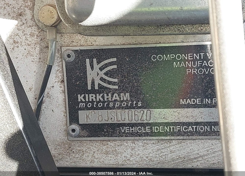 1965 SHELBY COBRA VIN: 000000KC8JSLC0620